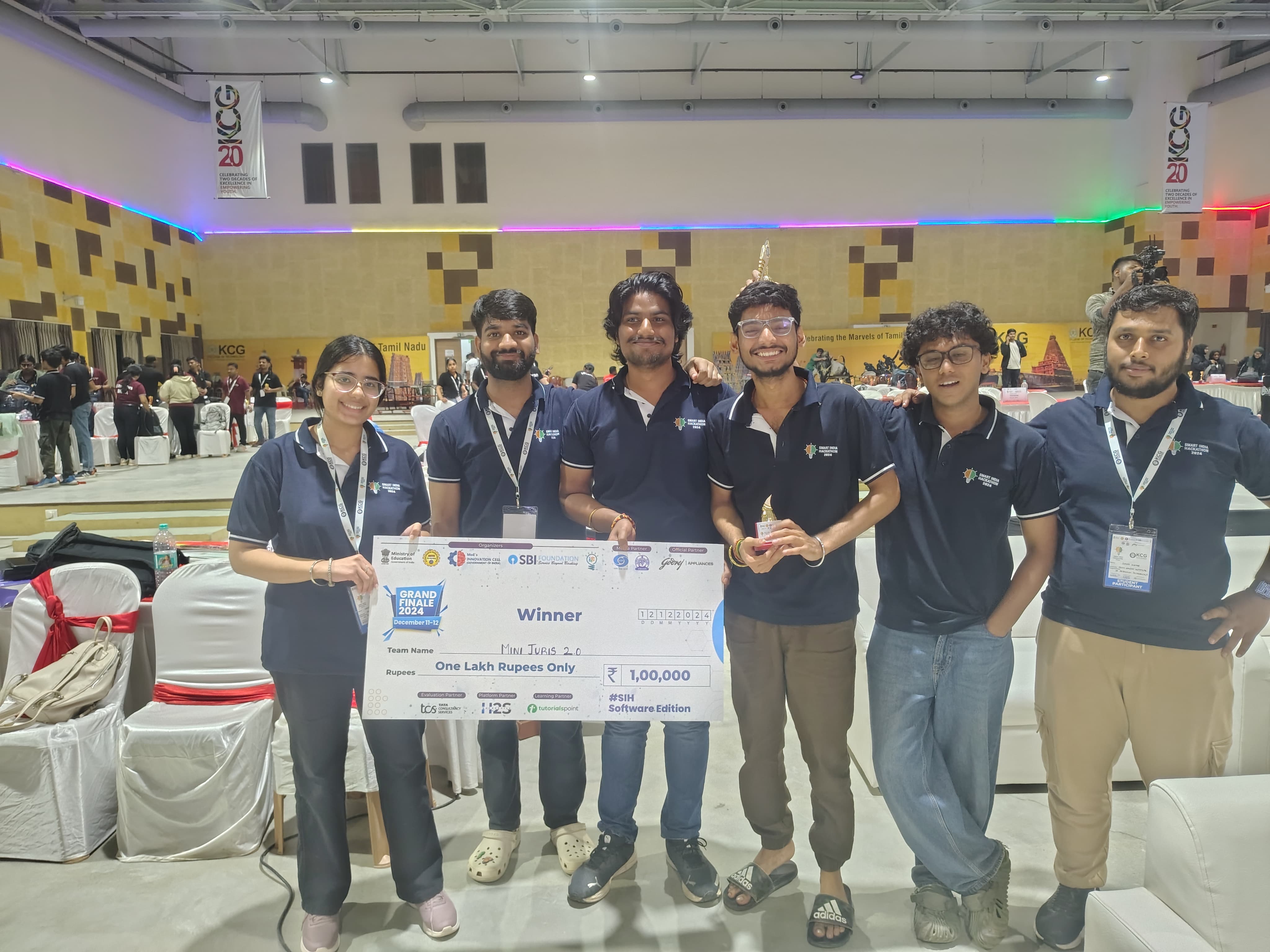 Smart India Hackathon 2024 - Winner thumbnail